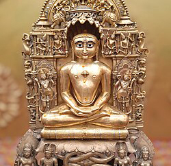 Historic temple sculpture of Parshvanath Bhagwan from Patan